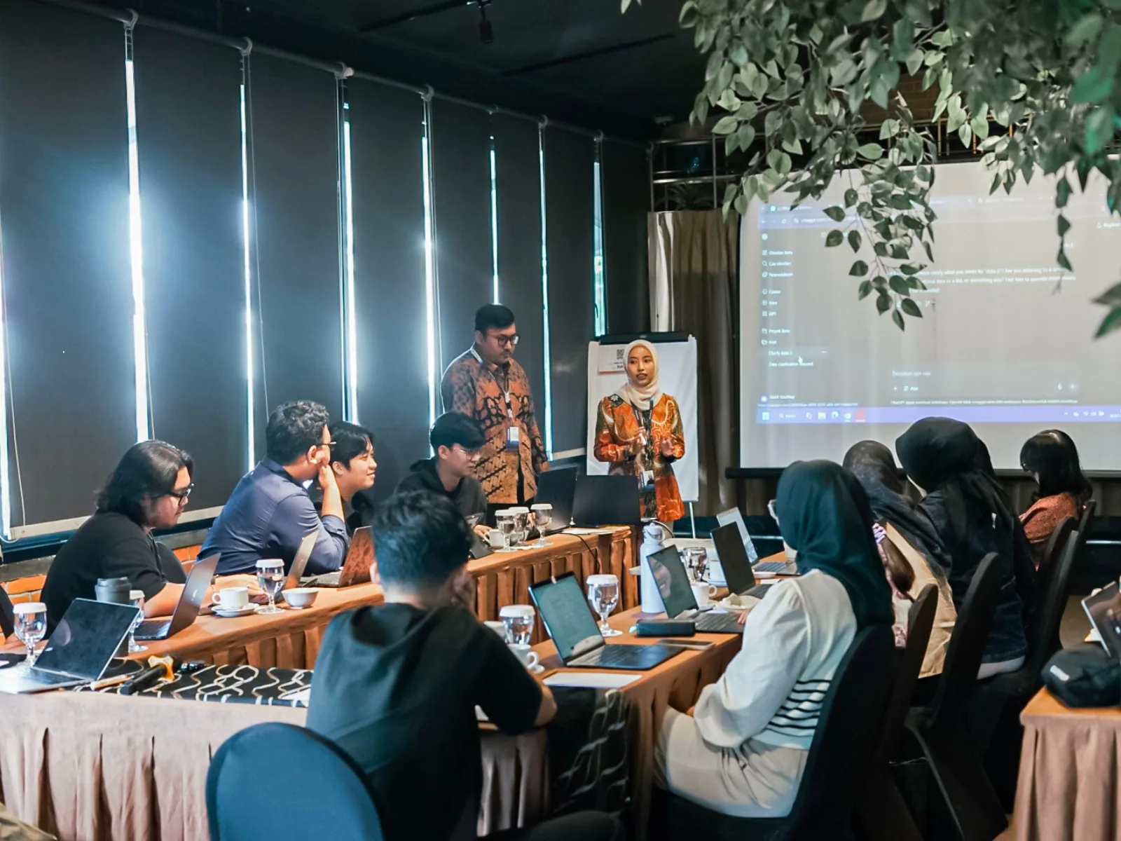Dokumentasi sesi pelatihan korporat Neksus bersama MPR RI