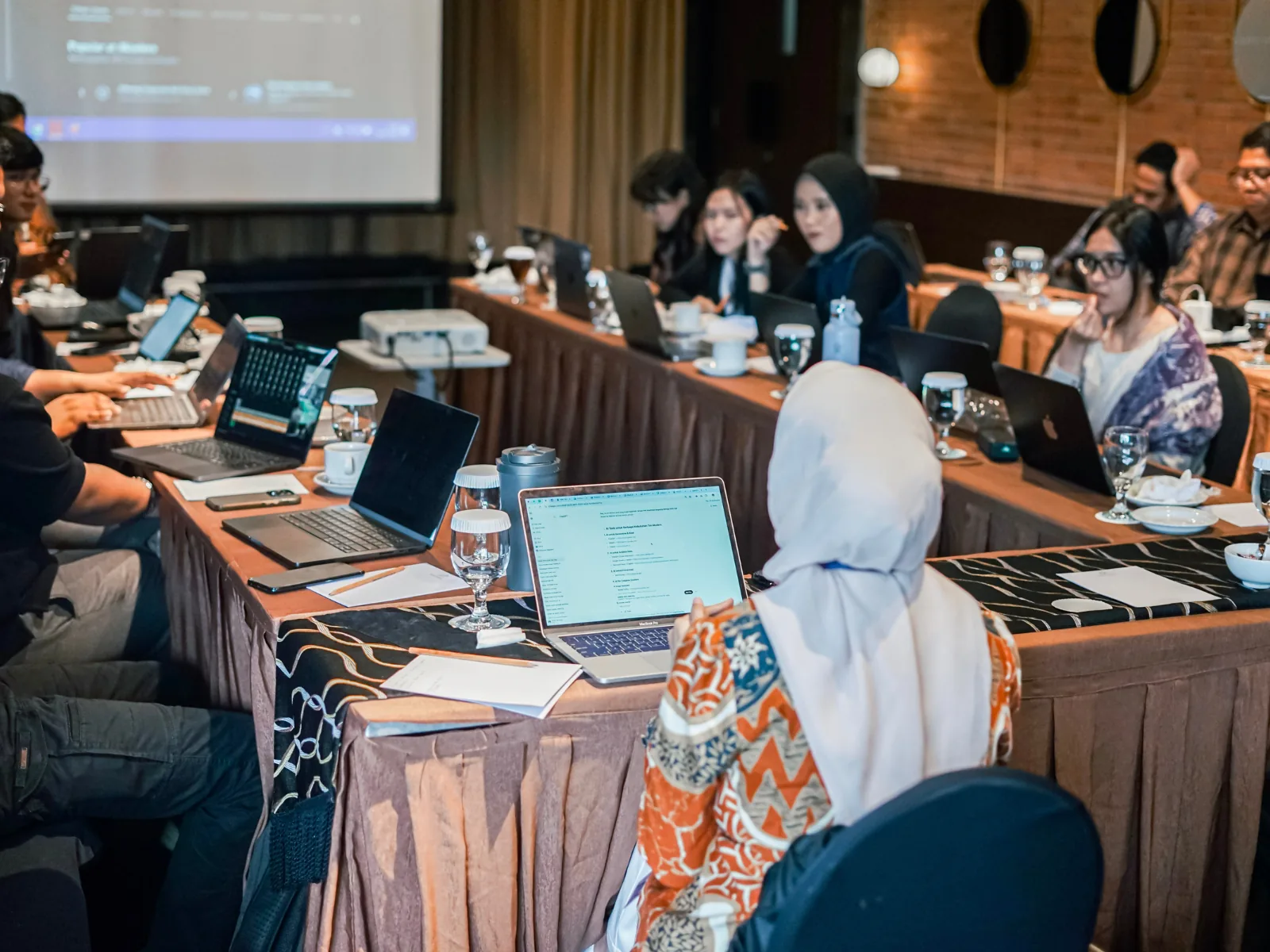 Dokumentasi sesi pelatihan korporat Neksus bersama MPR RI