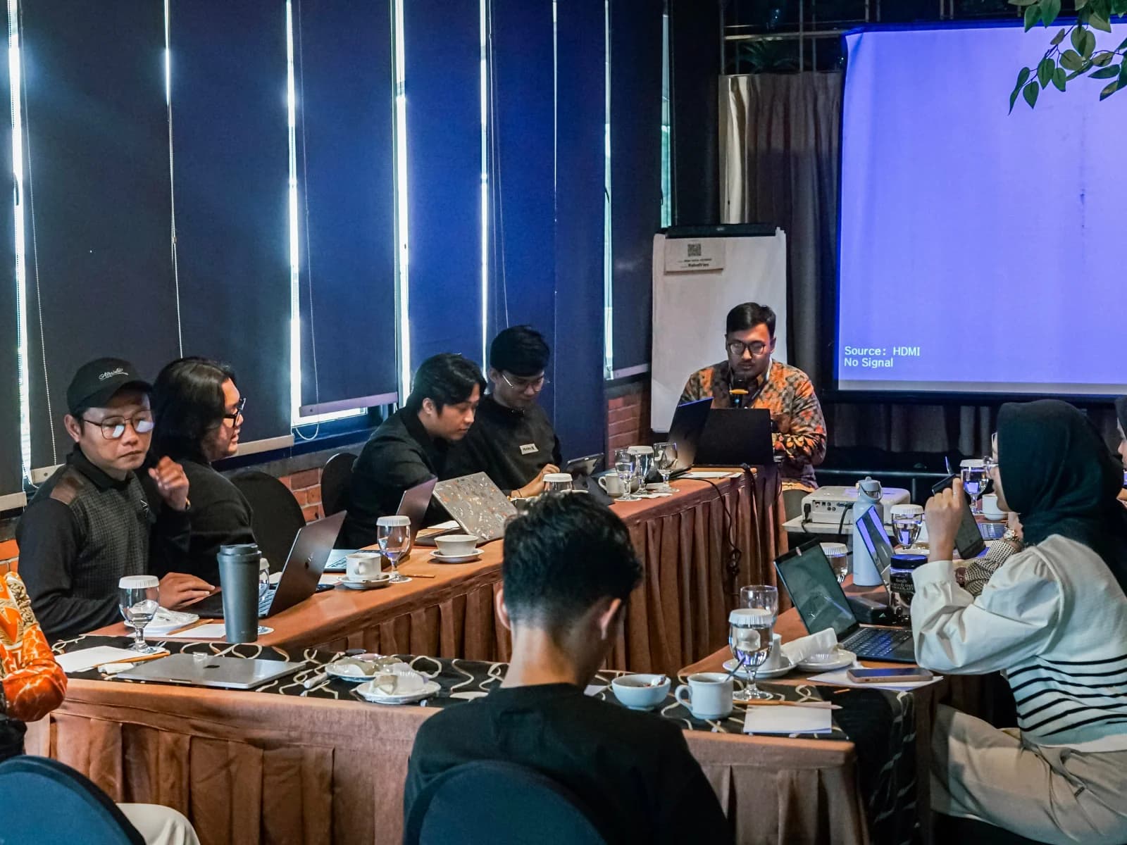 Dokumentasi sesi pelatihan korporat Neksus bersama MPR RI