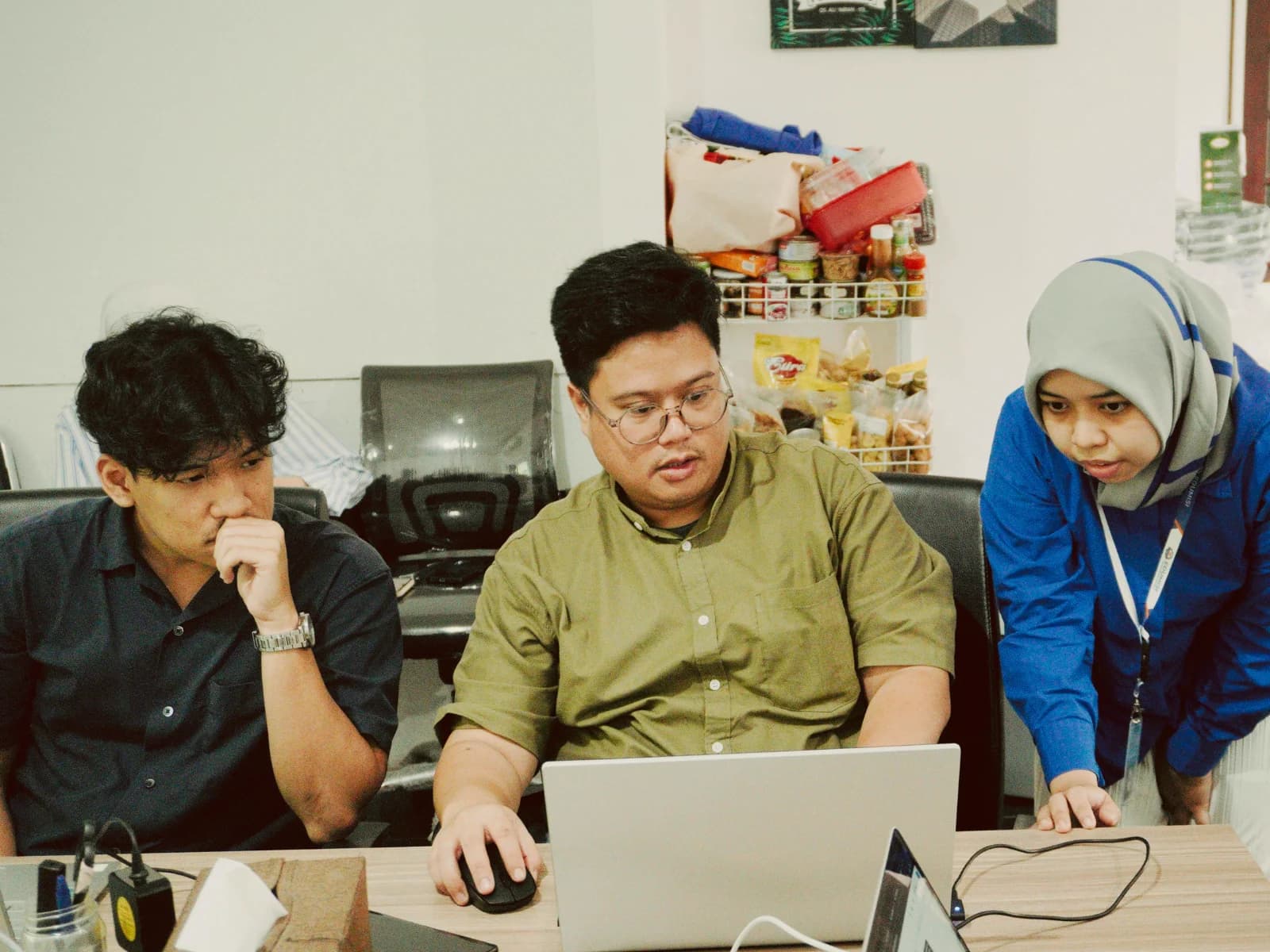 Dokumentasi sesi pelatihan korporat Neksus bersama PT Delta Food