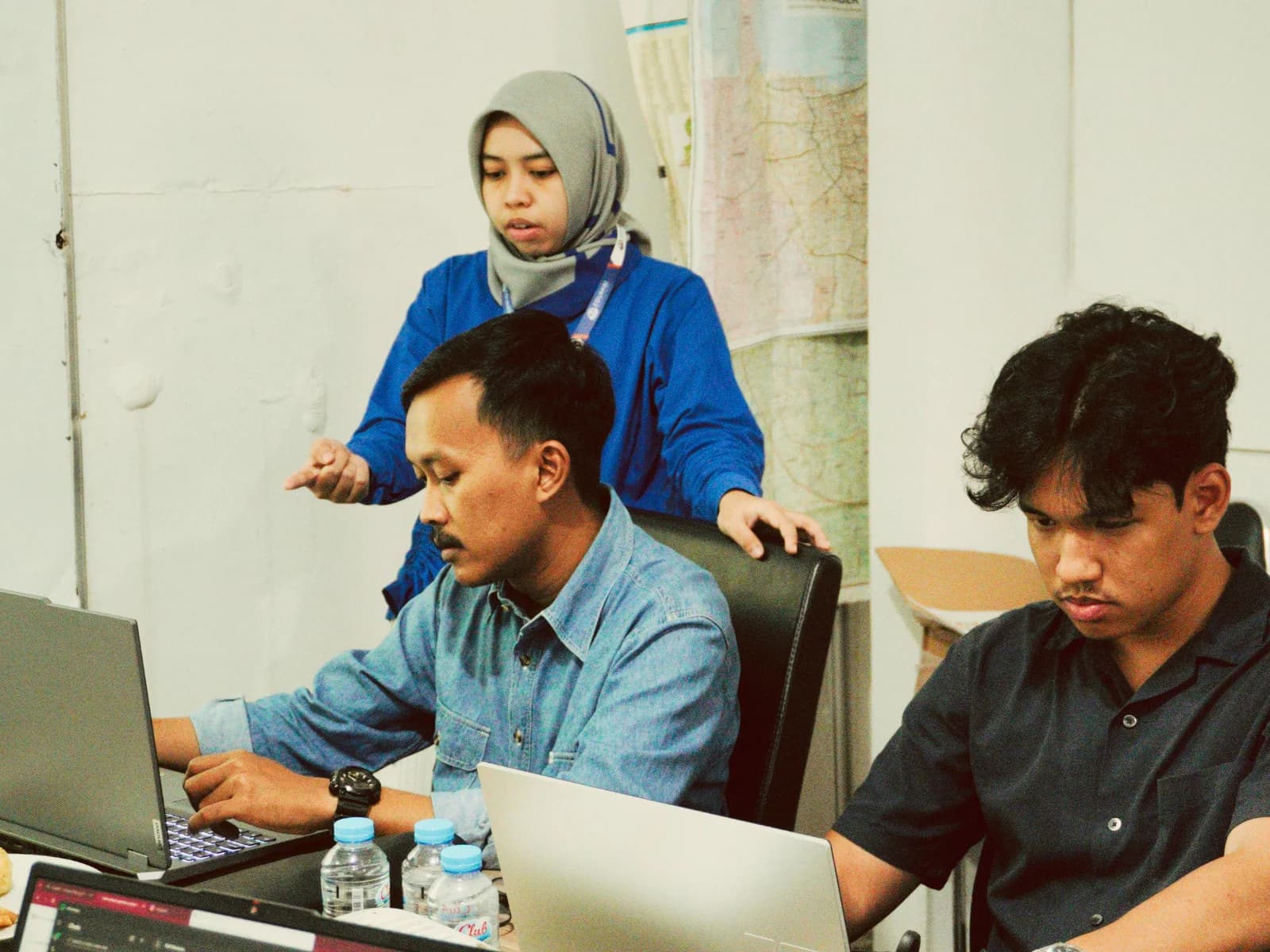 Dokumentasi sesi pelatihan korporat Neksus bersama PT Delta Food