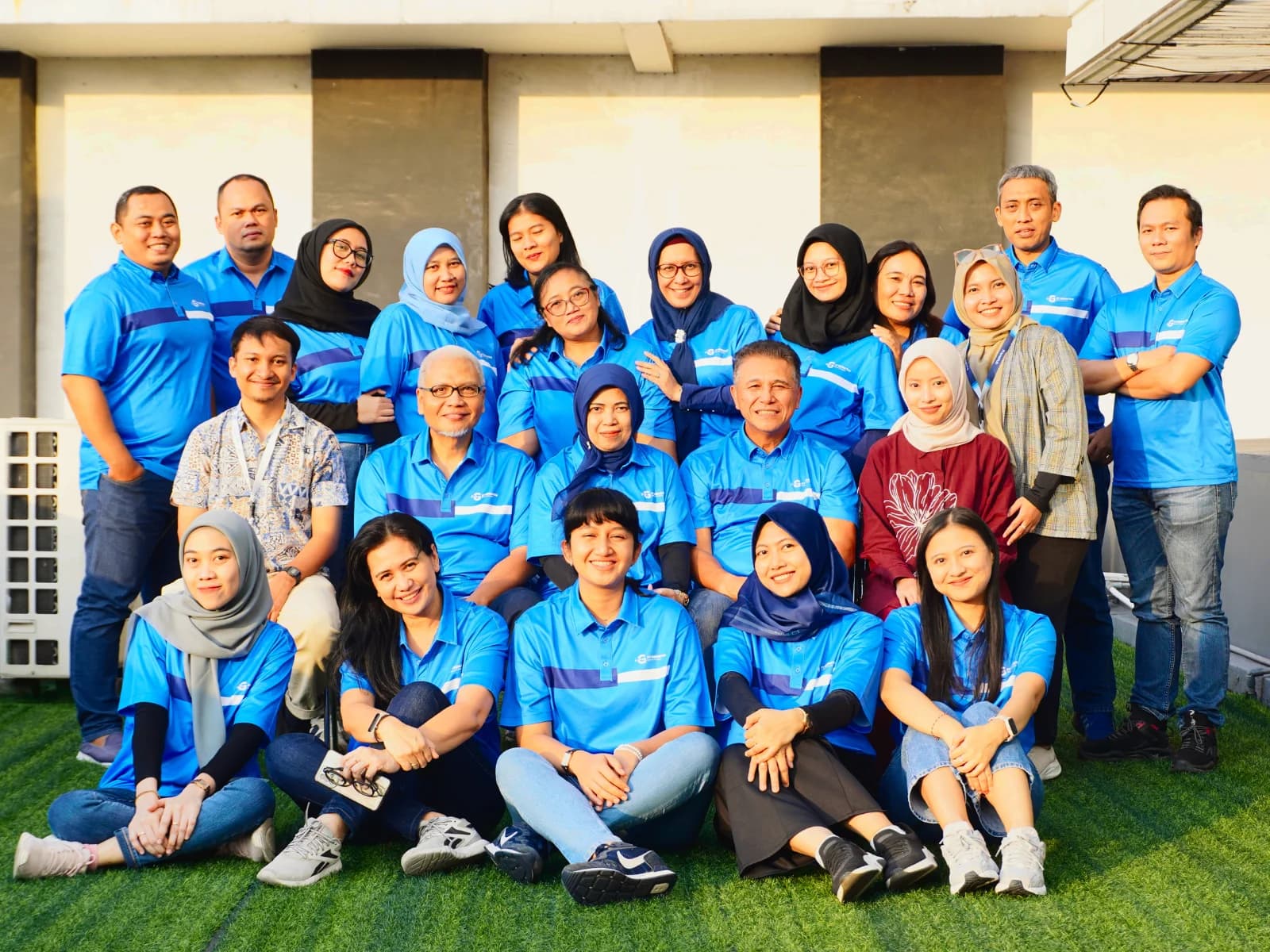 Dokumentasi sesi pelatihan korporat Neksus bersama PT Grinatha Semarang