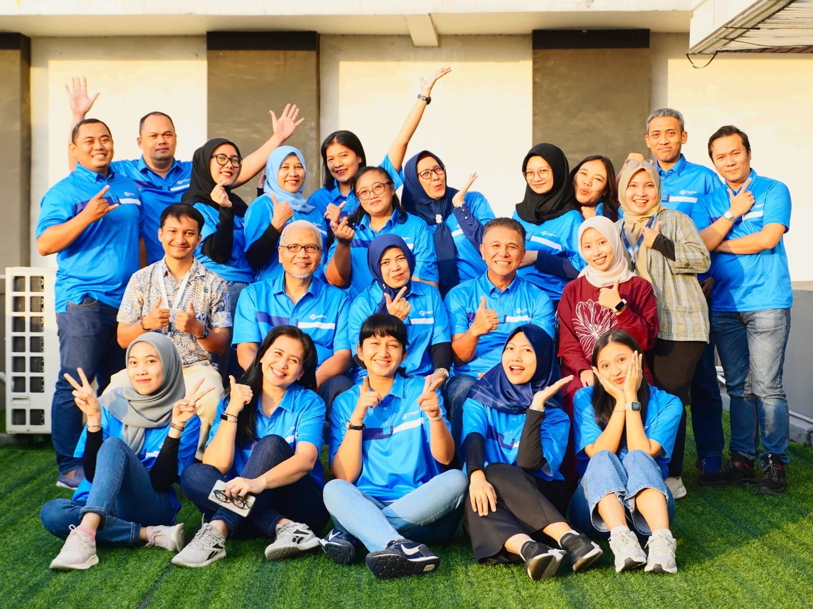 Dokumentasi sesi pelatihan korporat Neksus bersama PT Grinatha Semarang