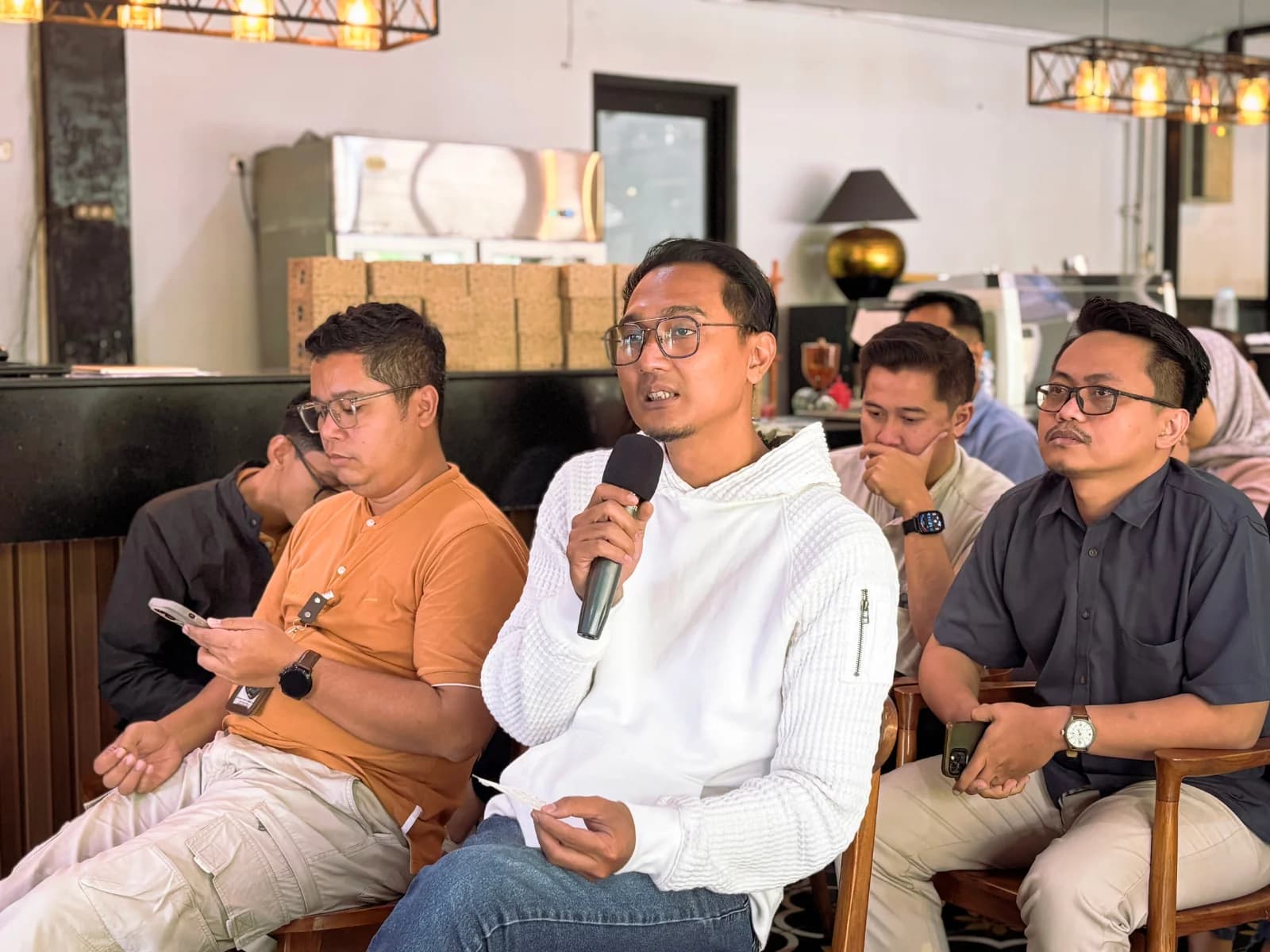 Dokumentasi sesi pelatihan korporat Neksus bersama PT Hijau Cipta Harmoni