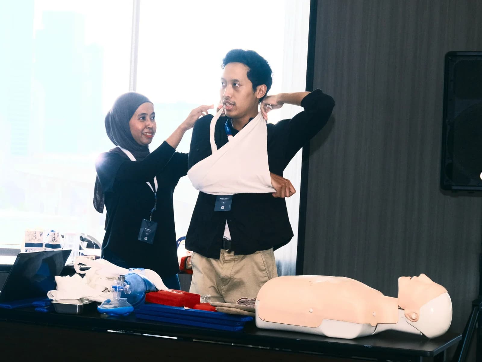 Dokumentasi sesi pelatihan korporat Neksus bersama PT Resindo Utama Perkasa