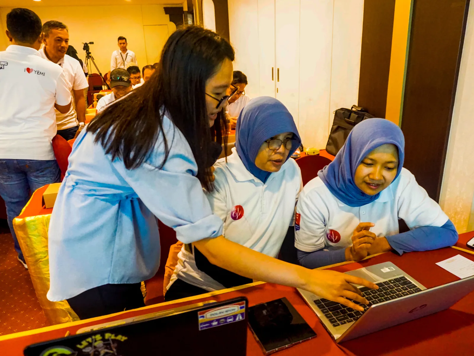 Dokumentasi sesi pelatihan korporat Neksus bersama PT Yamaha Music Indonesia