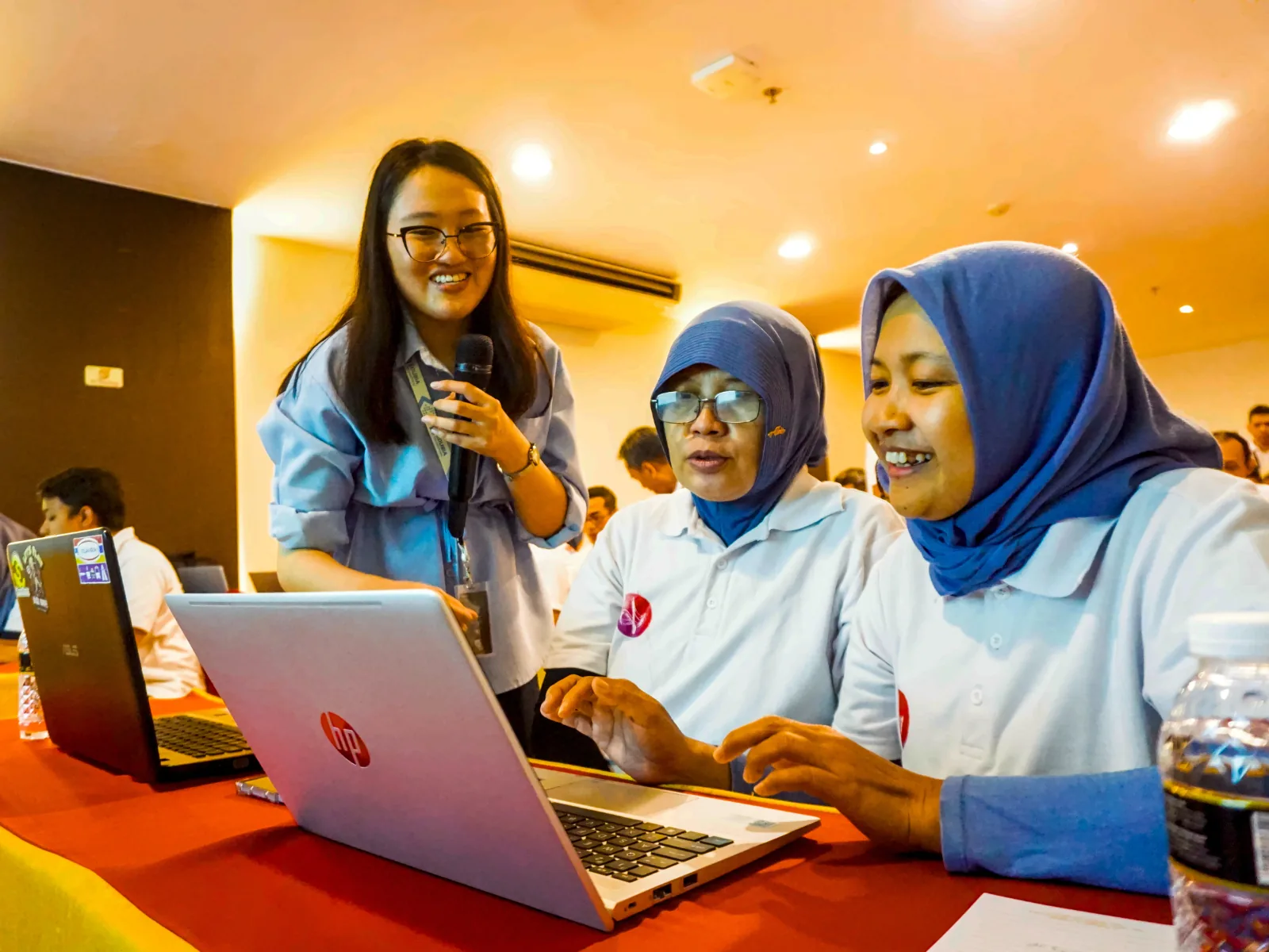 Dokumentasi sesi pelatihan korporat Neksus bersama PT Yamaha Music Indonesia