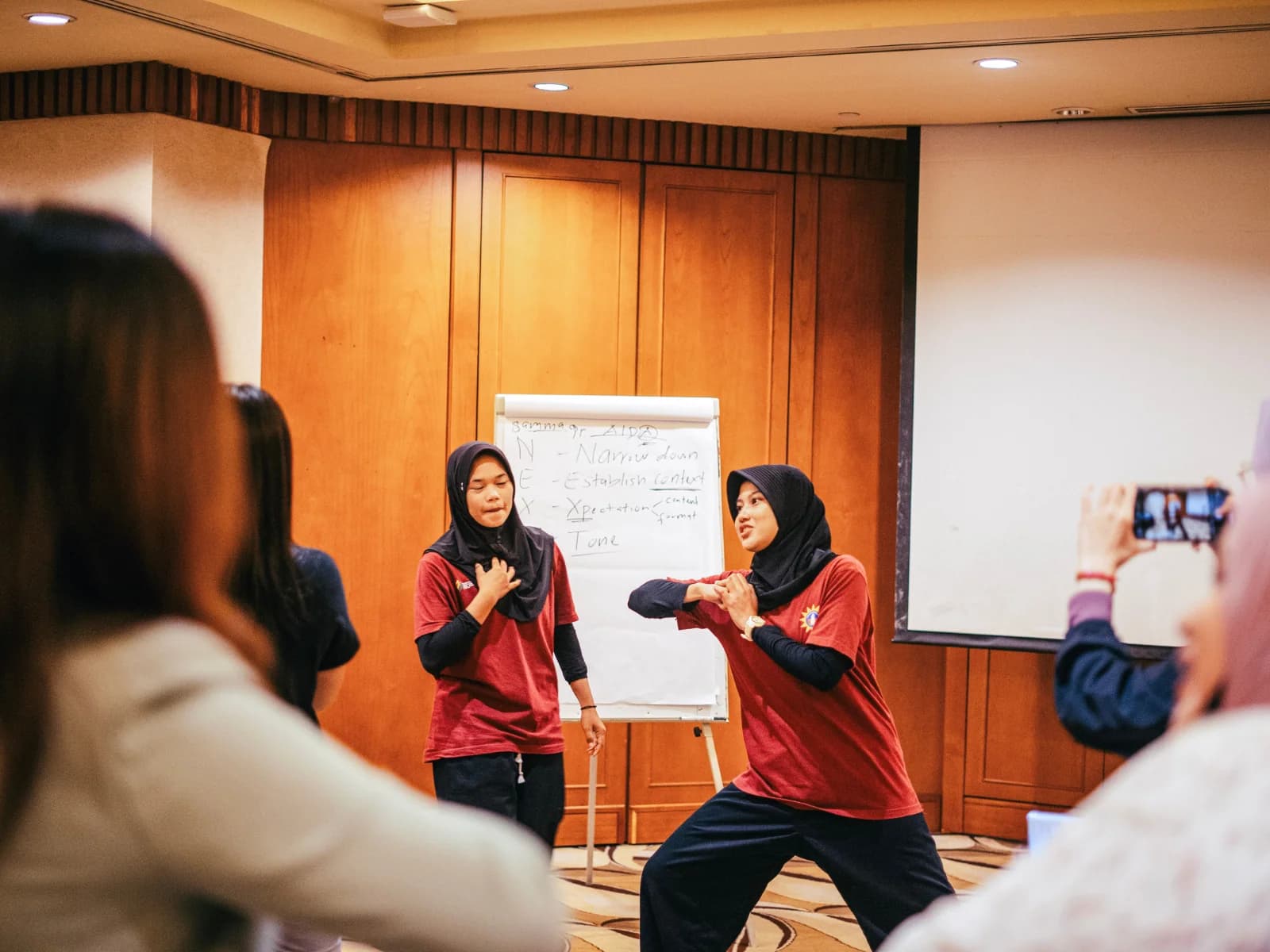 Dokumentasi sesi pelatihan korporat Neksus bersama SARA Malaysia